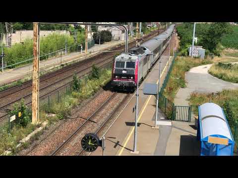 Trains sur le P.O, 2023 (partie 1) et à Paris-Austerlitz, 2021