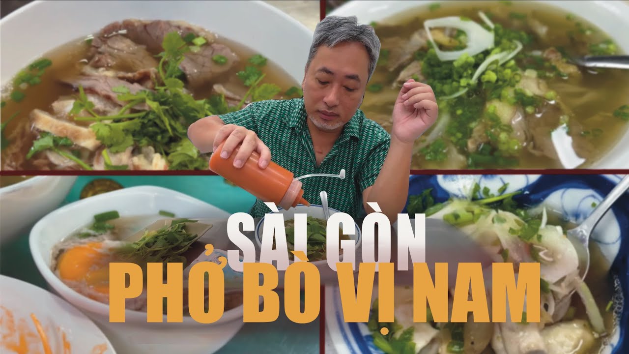 Pho in Saigon with Nguyễn Quang Dũng
