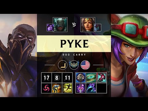 Pyke ADC vs Sivir - NA Challenger Patch 25.17
