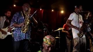 Anthony Joseph 'Caribbean Roots' ft. Shabaka Hutchings, 'Drum Song', London 08.09.2016