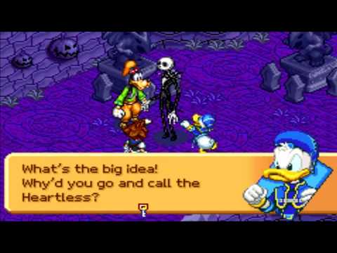 Kingdom Hearts Chain of Memories (GBA) Cutscene #39 Jack Joins The Party
