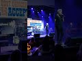 billy singing  clueless  at the love and acceptance  concert  2017