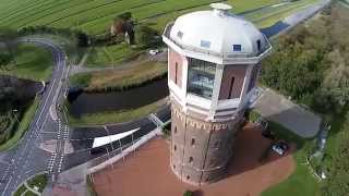 preview picture of video 'Watertoren (Water Tower) Assendelft'
