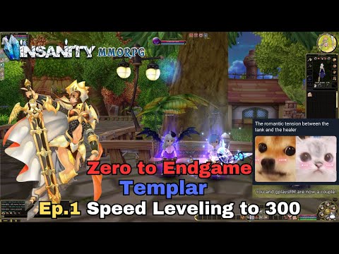 Insanity FlyFF - ZTE Templar Series Ep.1 - Speed Leveling