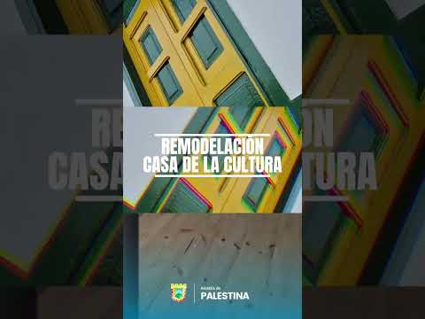 La Alcaldía de Palestina, en convenio con Inficaldas, hace entrega oficial de la Casa de la Cultura