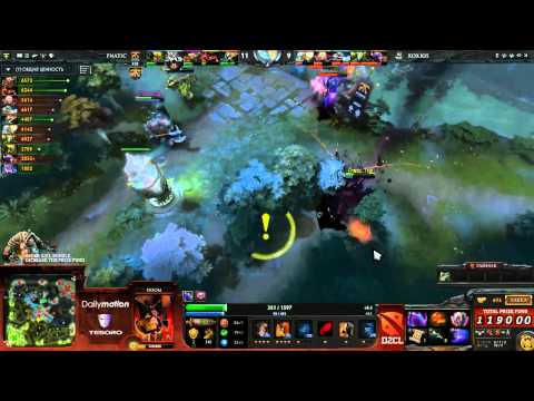 Fnatic vs RoX KiS game 1 @ D2CL Season 2 Russian