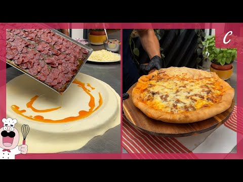 Mega Pepperoni Pizza Calzone! The ultimate pizza/calzone mashup 🍕