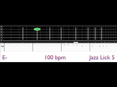 5 KILLER Jazz Bebop Guitar Licks & Phrases in Em