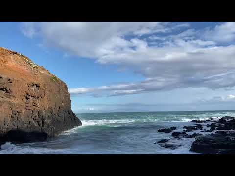 Waves at Cape Schank Lighthouse Beach