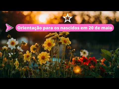 AS CARACTERÍSTICAS DOS NASCIDOS NO DIA 20 DE MAIO 