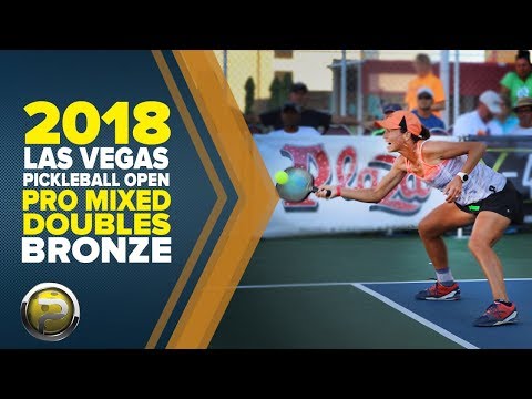 Pro Mixed Doubles BRONZE - 2018 Las Vegas Pickleball Open