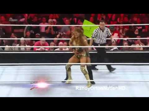 WWE Raw 3/5/12 Eve Torres Vs Alicia Fox (HD).