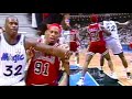 Dennis Rodman Tough Defensive On Shaq 04 07 1996