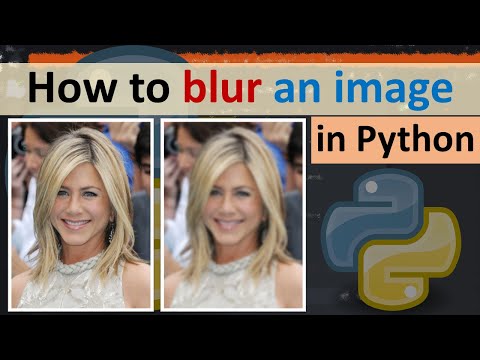 Blurring Image Using Python