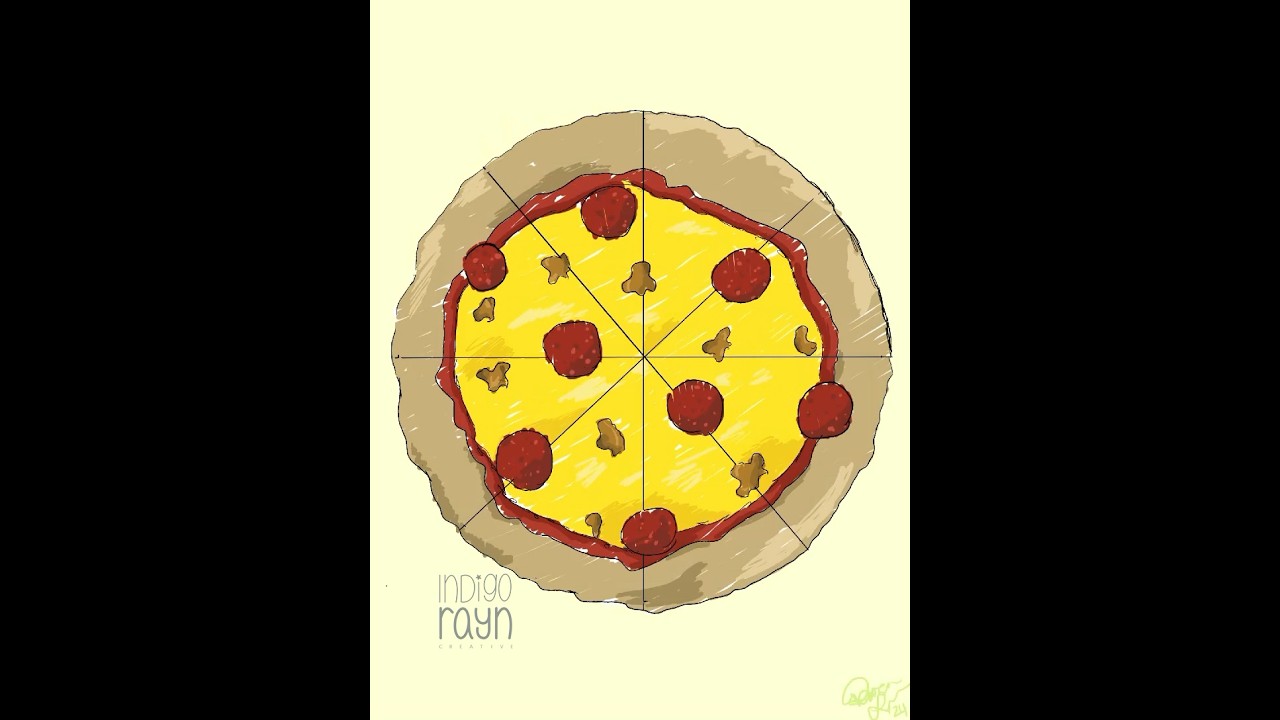 What’s your favorite pizza topping? #pizza #italian #procreate #digitalart #creative #doodle