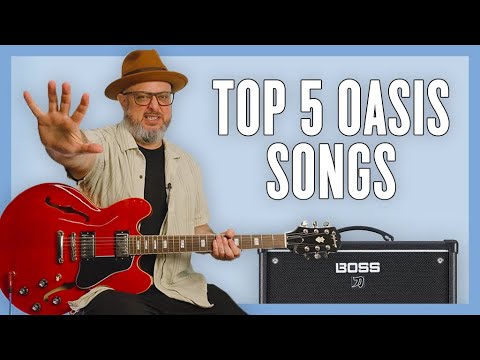 Top 5 Easy Oasis Songs to Learn on Guitar