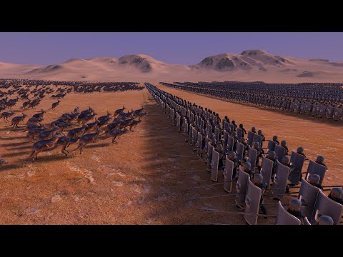 Can 7 Layers Spermans stop 10.000 Kangaroos? - Ultimate Epic Battle Simulator