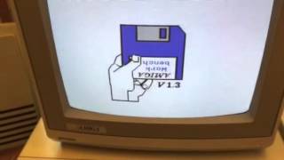 Amiga A1000 booting March 2016