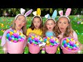 HUGE EASTER EGG HUNT WHO WILL FIND THE GOLD EGG ​⁠​⁠ Fun Cute Challenge Bff Funny Trend