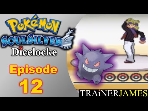 A SHINY ENCOUNTER!!... and gym leader Morty | Ep. 12 - Pokemon SoulSilver Dicelocke Nuzlocke
