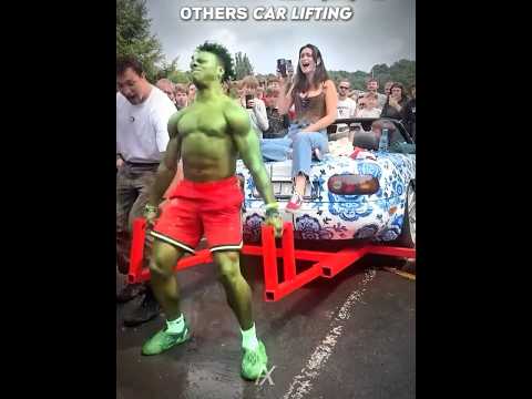 The best strongman car lifter💀