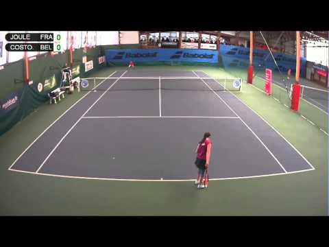 JOULE (FRA) vs COSTOULAS (BEL) - Open Super 12 Auray Tennis