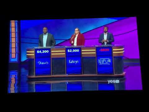 Double Jeopardy - 3rd Daily Double (2/4/20)