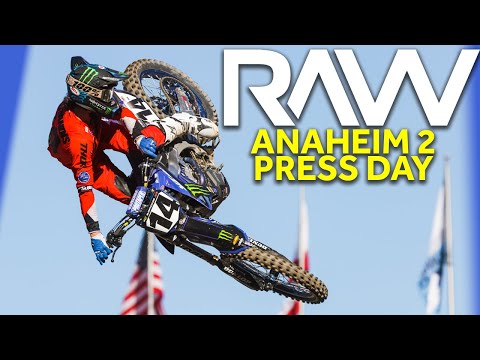 Anaheim 2 Supercross Press Day RAW