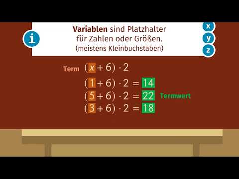 Terme mit Variablen aufstellen einfach erklärt | sofatutor