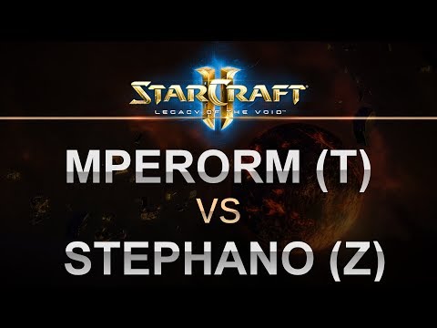 SC2 - LOTV 2017 - MperorM (T) v Stephano (Z) on Ascension to Aiur