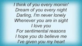 B.B. King - (I Love You) For Sentimental Reasons Lyrics_1