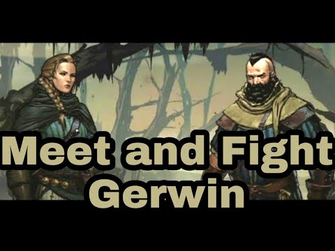 Meet Gimpy Gerwin and fight him (Angren) - Thronebreaker The Witcher Tales