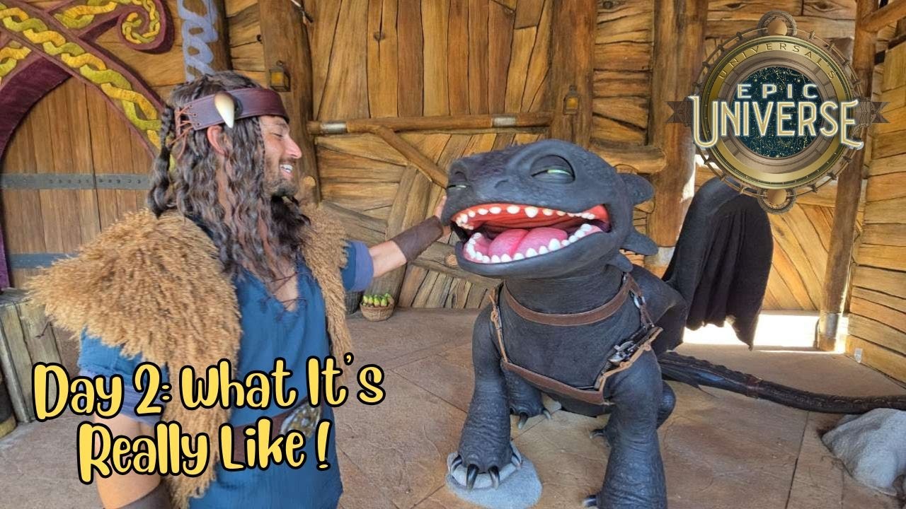 Epic Universe Day 2: What It’s Really Like After Opening Day