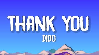 Dido - Thank You (Lyrics)