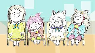 【手描き】ド珍組メンバー紹介【大空スバル/さくらみこ/白上フブキ/大神ミオ/ホロライブ/切り抜き】