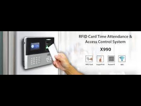 X990 Fingerprint Time Attendance System