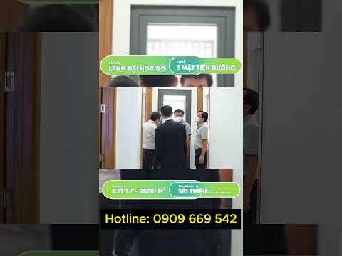 Căn hộ liền kề Làng Đại Học giá chỉ 1,3 tỷ sổ hồng trao tay