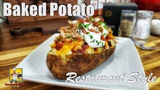 slow cooking baked potatoes in oven