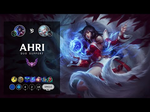Ahri Support vs Janna - EUW Master Patch 12.6