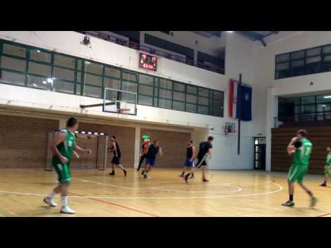 CroHoops League 2016/17, 6th Rnd. - Bjelovar vs. Trešnjevka Highlights