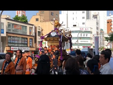 上野下谷神社社御祭 大祭 2019年御大典奉祝連合神輿渡御