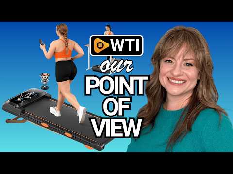 Walking Pad Treadmill with 15% Auto Incline 12-Level - WTI product video review