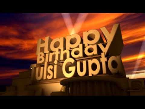 Happy Birthday Tulsi Gupta