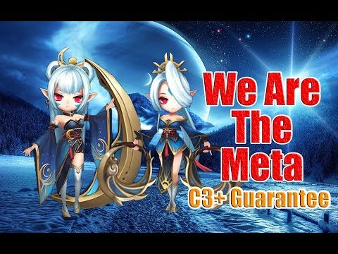 [SUMMONERS WAR] FOLLOW MY TWINS BUILD, EZ C3+ RTA ❤❤