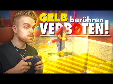 🟡 GELB BERÜHREN = VERBOTEN! 🟡 (Mario Odyssey Challenge)