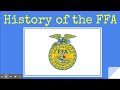 FFA History: 1917-1950