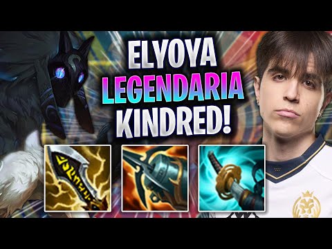 ELYOYA PARTIDA LEGENDARIA CON KINDRED! - MAD Elyoya Juega Kindred Jungla vs Sejuani | Preseason 2023