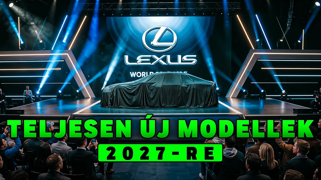 A Lexus Megrázza az Ipart: 7 Új Modell, amely Riadókészültségbe Helyezi a Versenytársakat