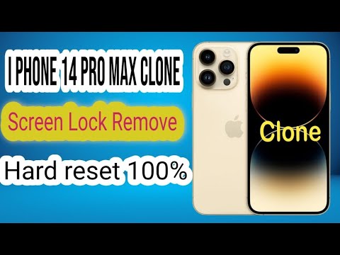 I phone 14 pro max clone hard reset password || how to hard reset i phone 14 pro max clone
