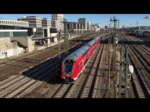 Impressionen der TWINDEXX Vario BR 445 auf dem Ringzug West